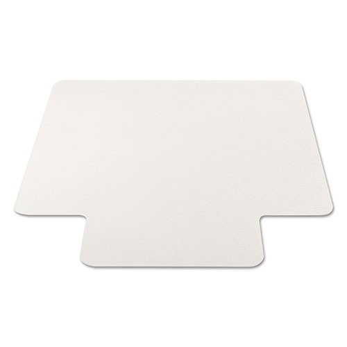 Alera All Day Use Non-Studded Chair Mat for Hard Floors, 36 x 48, Lipped, Clear