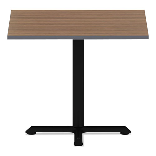 Alera Reversible Laminate Table Top, Square, 35 3/8w x 35 3/8d, Espresso/Walnut