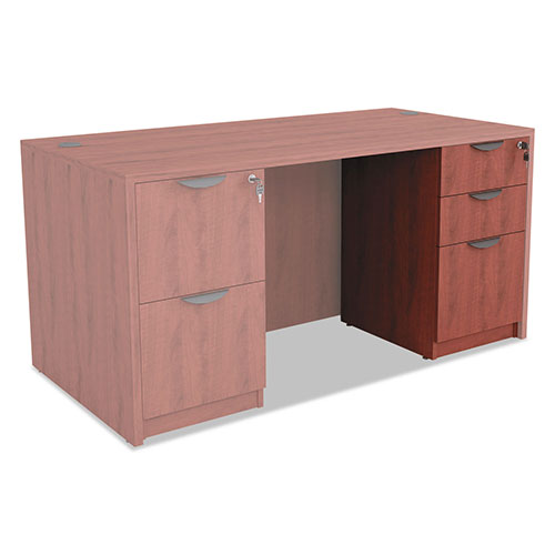 Alera Valencia Box/Box/File Full Pedestal, 15.63w x 20.5d x 28.5h, Medium Cherry