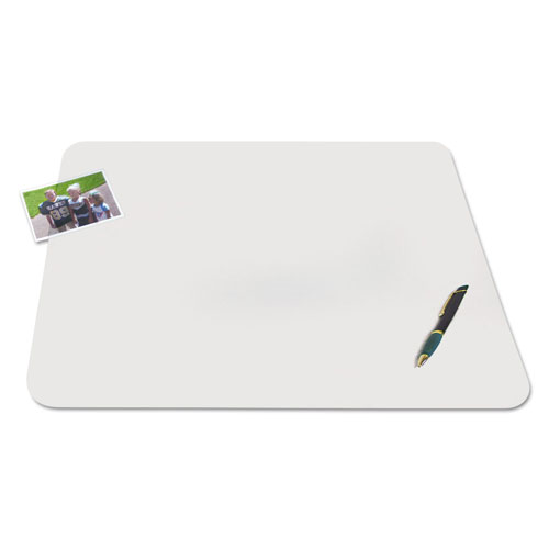 Artistic Office Products KrystalView Desk Pad with Antimicrobial Protection, 17 x 12, Matte Finish, Clear