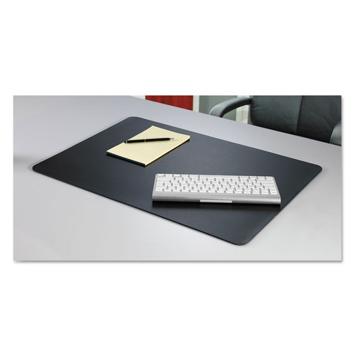 Artistic Office Products Rhinolin II Desk Pad with Antimicrobial Product Protection, 24 x 17, Black
