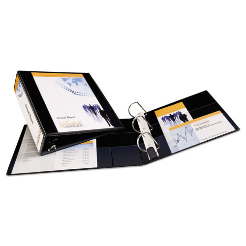 Avery Heavy-Duty Non Stick View Binder with DuraHinge and Slant Rings, 3 Rings, 3