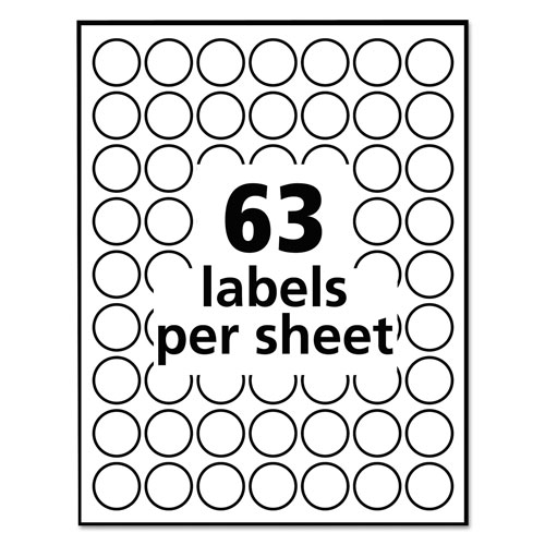 Avery Removable Multi-Use Labels, Inkjet/Laser Printers, 1