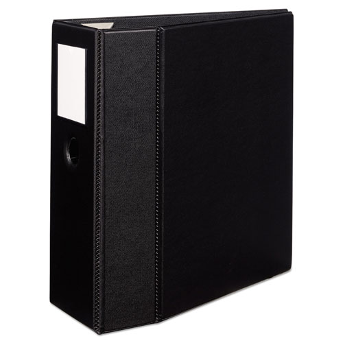 Avery Heavy-Duty Non-View Binder, DuraHinge, Three Locking One Touch EZD Rings, Spine Label, Thumb Notch, 5