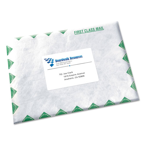 Avery White Shipping Labels-Bulk Packs, Inkjet/Laser Printers, 3.5 x 5, White, 4/Sheet, 250 Sheets/Box