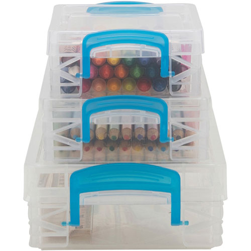 Advantus Storage Box Set, 3 Boxes, 4-1/2