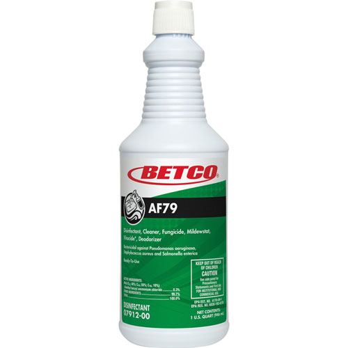 Betco AF79 Acid FREE Bathroom Cleaner, and Disinfectant - 32 oz (2 lb) - Citrus Scent