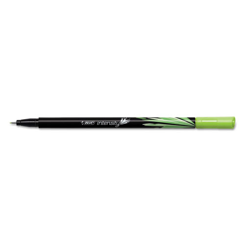 Bic Intensity Stick Porous Point Marker Pen, 0.4mm, Assorted Ink/Barrel, 10/Pack
