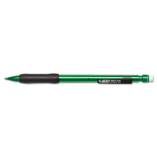 Bic Xtra-Comfort Mechanical Pencil, 0.7 mm, HB (#2.5), Black Lead, Assorted Barrel Colors, Dozen