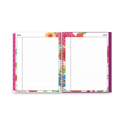 Blue Sky Mahalo Academic Year Create-Your-Own Cover Weekly/Monthly Planner, Floral Artwork, 11 x 8.5, 12-Month (July-June): 2023-2024