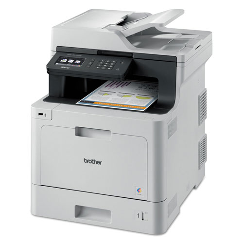 Brother MFCL8610CDW Business Color Laser All-in-One Printer with Duplex Printing and Wireless Networking