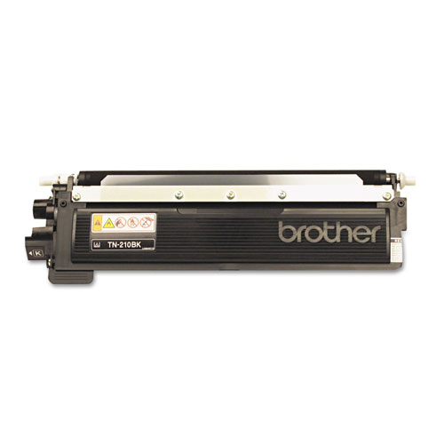 Brother TN210BK Toner, 2200 Page-Yield, Black