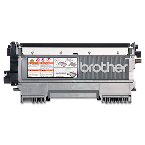 Brother TN450 High-Yield Toner, 2600 Page-Yield, Black