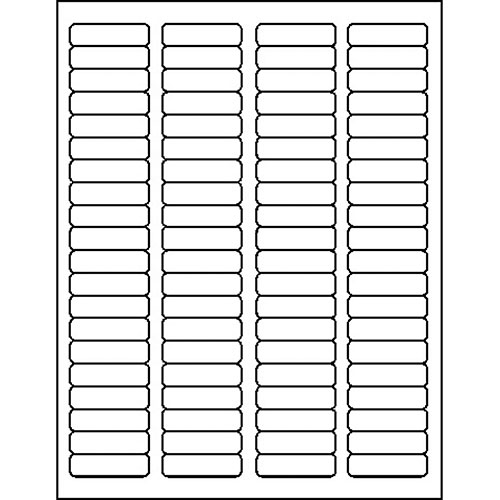 Business Source Label, Mailing, Laser, 1/2" x 1-3/4", 8000 Pack, White