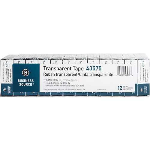 Business Source All-Purpose Tape, Glossy, 1