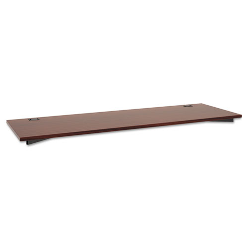 Basyx by Hon Manage Series Worksurface, Laminate, 72w x 23.5d x 1h, Chestnut