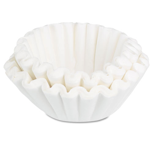 Bunn Coffee Filters, 8/10-Cup Size, 100/Pack