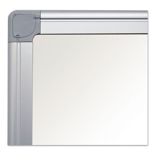MasterVision™ Earth Easy-Clean Dry Erase Board, White/Silver, 18x24