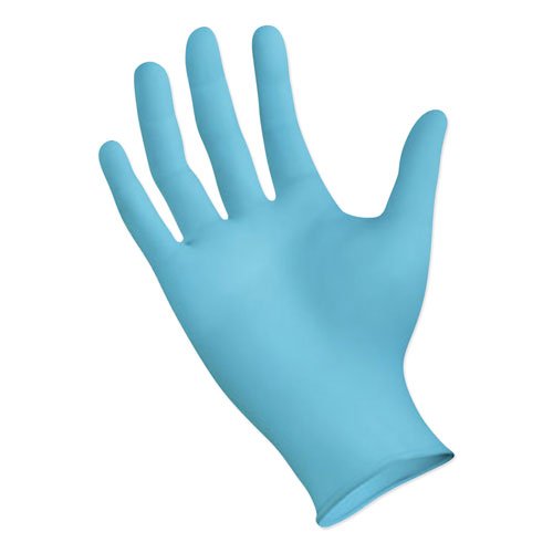 Boardwalk Disposable General-Purpose Nitrile Gloves, Medium, Blue, 4 mil, 100/Box