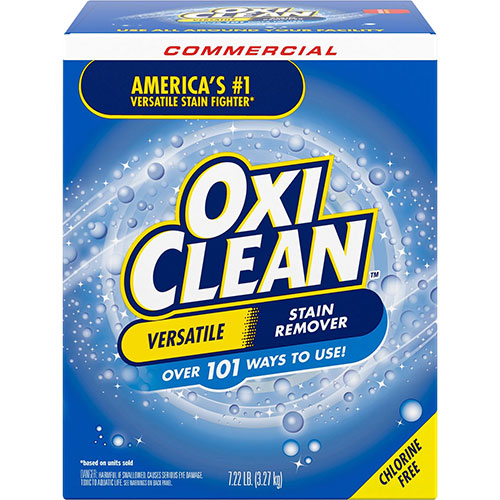 OxiClean® Stain Remover Powder - Powder - 115.52 oz (7.22 lb) - 4 / Carton - Blue
