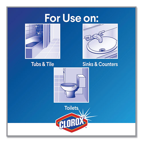 Clorox Disinfecting Bathroom Foamer with Bleach ? Original, Spray, 30 fl oz (0.9 quart), Clear