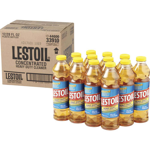 Lestoil® Heavy Duty Multi-Purpose Cleaner - Liquid - 28 fl oz (0.9 quart) - Pine Scent - Yellow