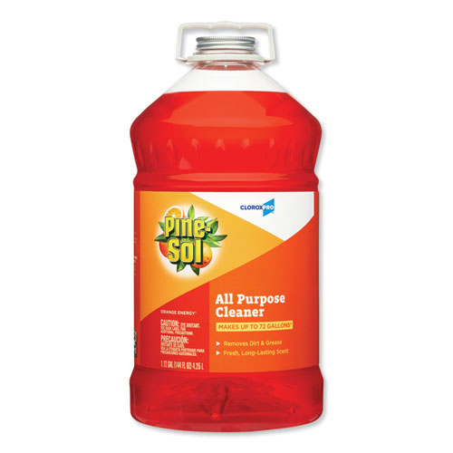 Pine Sol All-Purpose Cleaner, Orange, 144 oz, Bottle