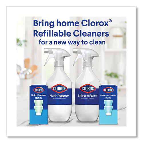 Clorox Clorox Multipurpose Degreaser Cleaner Refill Pods, Crisp Lemon Scent, 2 Pods/Box, 8 Boxes/Carton