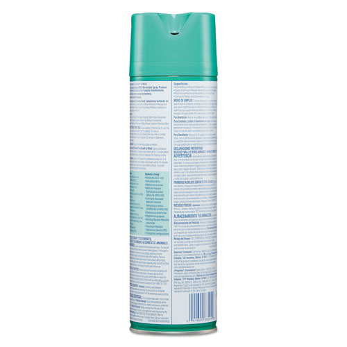Clorox Disinfecting Spray, Fresh, 19 oz Aerosol, 12/Carton