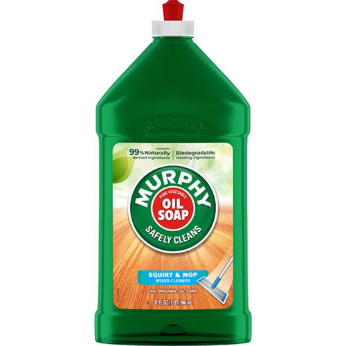 Murphy Oil Squirt/Mop Floor Cleaner - Ready-To-Use Oil - 32 fl oz (1 quart) - 6 / Carton
