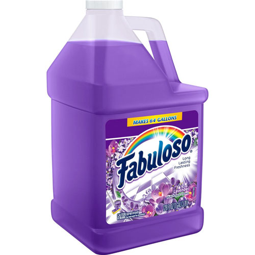 Fabuloso® All-Purpose Cleaner - 128 fl oz (4 quart) - Lavender Scent - 4 / Carton - Purple