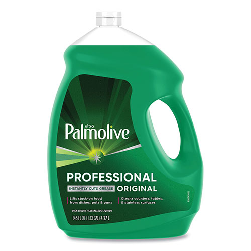 Palmolive Professional Dishwashing Liquid, Fresh Scent, 145 oz Bottle, 4/Carton