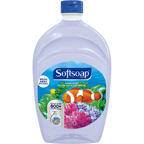 Softsoap Aquarium Design Liquid Hand Soap - Fresh Scent Scent - 50 fl oz (1478.7 mL) - 6 / Carton