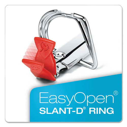 Cardinal FreeStand Easy Open Locking Slant-D Ring Binder, 3 Rings, 5