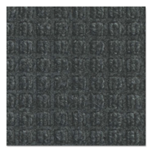 Crown Super-Soaker Wiper Mat w/Gripper Bottom, Polypropylene, 36 x 120, Charcoal