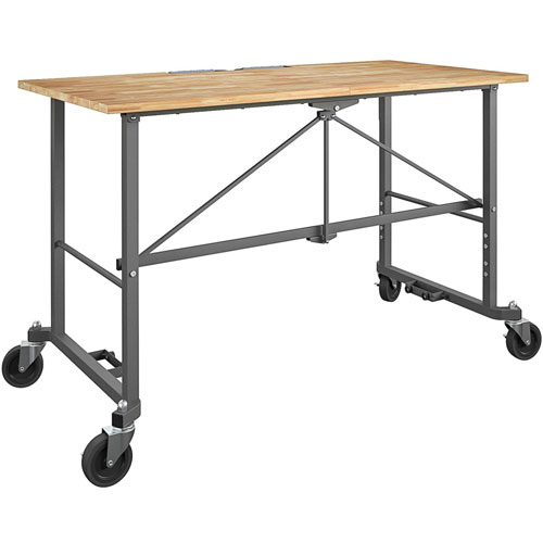 Cosco Smartfold Portable Work Desk Table - Four Leg Base - 4 Legs x 14.50