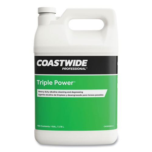 Coastwide Professional™ Triple Power Degreaser, Grape Scent, 3.78 L Bottle, 4/Carton