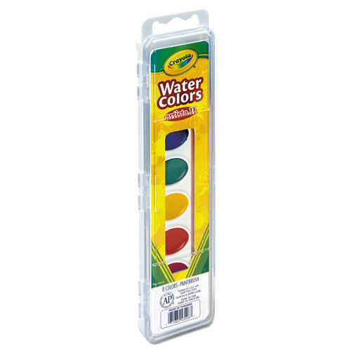 Crayola Artista II 8-Color Watercolor Set, 8 Assorted Colors