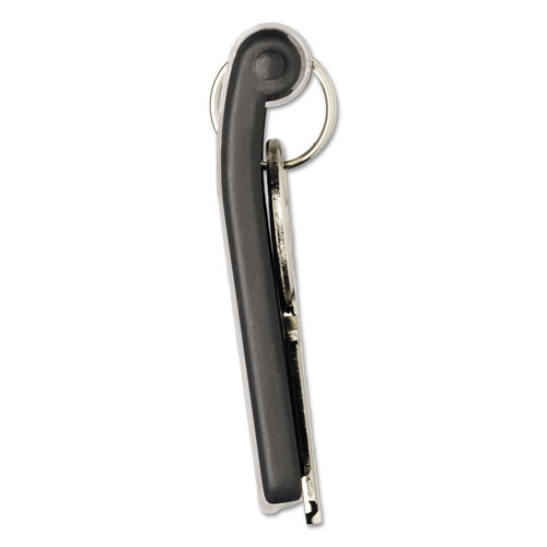 Durable Locking Key Cabinet, 36-Key, Brushed Aluminum, Silver, 11 3/4 x 4 5/8 x 11