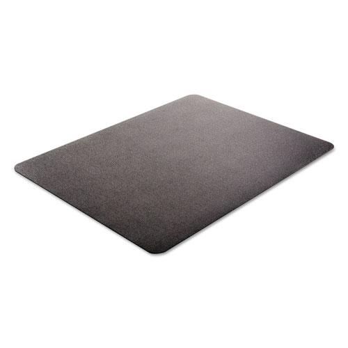 Deflecto EconoMat Occasional Use Chair Mat for Low Pile Carpet, 46 x 60, Rectangular, Black