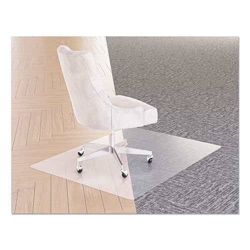 Deflecto SuperGrip Chair Mat, Rectangular, 48 x 26, Clear