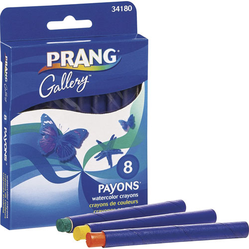 Prang Payons Watercolor Crayons, 0.3