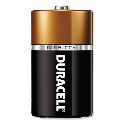 Duracell CopperTop Alkaline D Batteries, 72/Carton