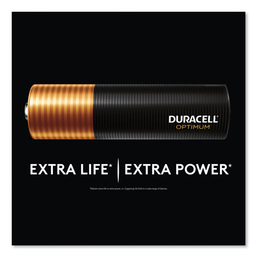 Duracell Optimum Alkaline AAA Batteries, 8/Pack