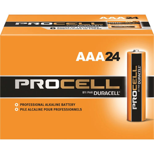 Duracell PC2400BKD Procell Alkaline Battery, AAA