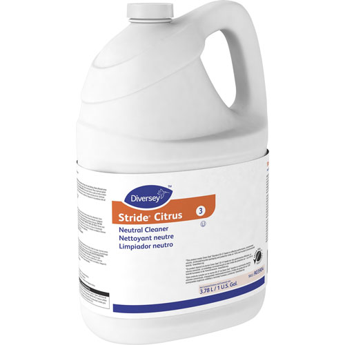 Diversey Stride Neutral Cleaner, Citrus, 1 gal Bottle