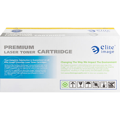 Elite Image Remanufactured Toner Cartridge, Alternative for HP 49A (Q5949A), Laser, 2500 Pages, Black, 1 Each