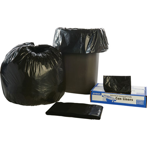 Envision Total Recycled Content Bag, 33" x 40", 1.5 Mil, 33 Gallon,
