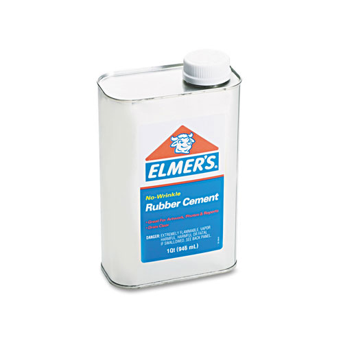Elmer's Rubber Cement, 1 Quart Can