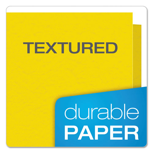 Pendaflex Colored File Folders, Straight Tab, Letter Size, Yellowith Light Yellow, 100/Box